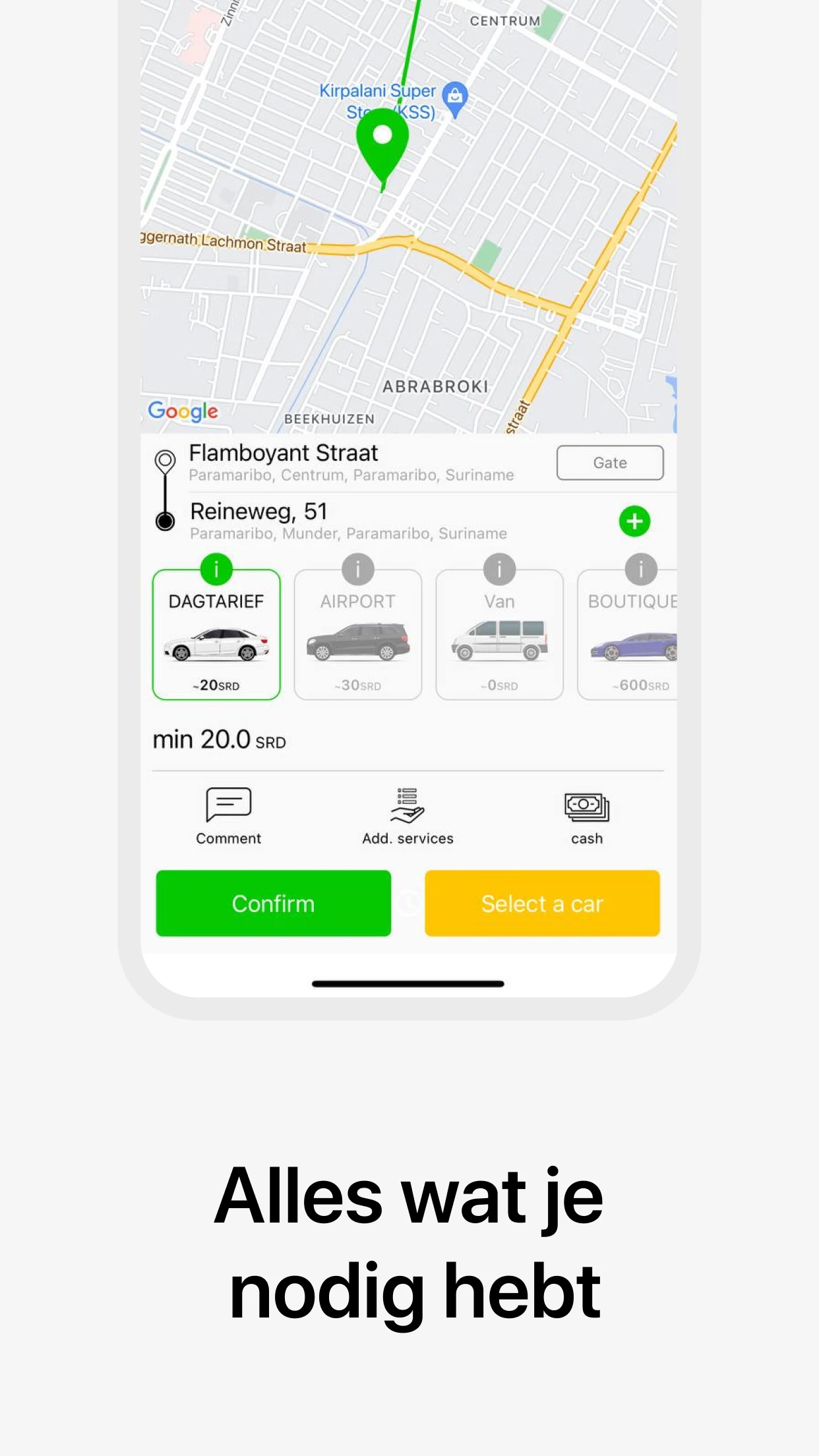 Hertog Taxi screenshot